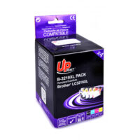 UPRINT PACK 4 CARTOUCHES COMPATIBLE BROTHER LC3219XL-REMPLACE LC3219XLVALBP N/C/M/J