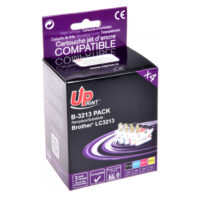 UPRINT PACK 4 CARTOUCHES COMPATIBLE BROTHER LC3213 N/C/M/J