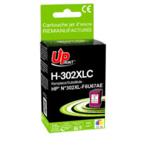 UPRINT CARTOUCHE REMANUFACTUREE HP N°302XL-REMPLACE F6U67AE COULEUR