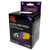 UPRINT PACK 4 CARTOUCHES COMPATIBLE BROTHER LC970/LC1000 N/C/M/J