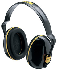 uvex Coquille anti-bruit K200, noir / ocre