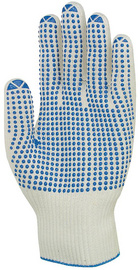 uvex Gants de travail unigrip 6620, T. 11, blanc/rouge