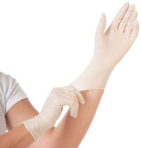 HYGOSTAR Gants en latex "GRIP", M, blanc