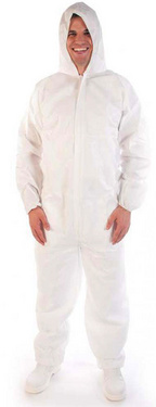 HYGOSTAR Combinaison type 5B+6B, XXL, microporous, blanc