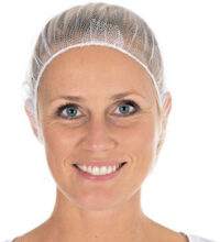 HYGOSTAR Baretthaube Honeycomb, Durchmesser: 600 mm, weiß