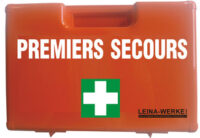 LEINA Mallette de "PREMIERS SECOURS", équipé norme DIN 13157