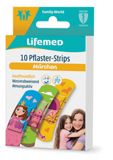 Lifemed Pansement pour enfants "Conte de fées" paquet de 10