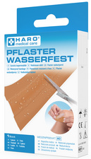 HARO Pansement résistant à l'eau, 500 x 60 m, beige