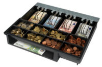 Safescan Garniture pour tiroir-caisse "4141T1", noir