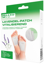 HARO Patch lavande, plantes des pieds, blanc