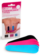 HARO Bande de kinésiologie "Dos", couleurs assorties