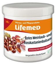 Lifemed Baume de vigne rouge et de marronnier, pot de 250 ml