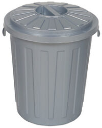 keeeper Poubelle "Maxi-Tonne mats" avec couvercle, 23 litres