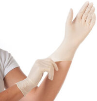 HYGONORM Gants en latex "GRIP LIGHT", S, blanc