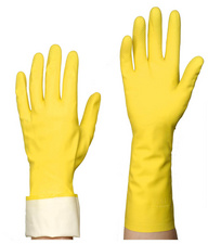 Spontex Gant en latex Multi-Use, taille: L, jaune