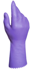 Spontex Gant en latex Extra Comfort, taille: M, lilas
