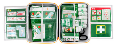 CEDERROTH Kit de premiers secours First Aid Burn, coffret – Image 2