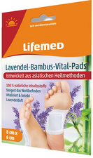Lifemed Compresses vitales Bambou Lavande, pack de 2