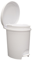 EDA Poubelle cosmétique à pédale Stepy, 6 litres, anthracite – Image 3