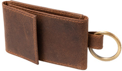 Alassio Mini porte-monnaie, en cuir, marron – Image 3