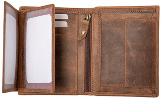 Alassio Portefeuille, format portrait, en cuir, marron – Image 3