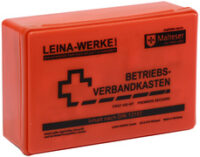 LEINA Betriebsverbandkasten, Inhalt DIN 13157, orange