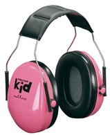 3M Peltor kid Casque anti-bruit H510, rose fluo / noir