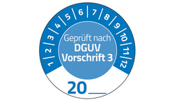AVERY Zweckform Prüfplaketten "DGUV Vorschrift 3", gelb – Image 5