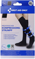 FIRST AID ONLY Mi-bas de contention, XL, noir