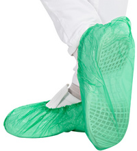 HYGOSTAR Surchaussure en CPE, longueur: 410 mm, vert