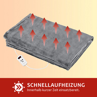 PROFI CARE Couverture chauffante PC-WZD 3061, gris – Image 5