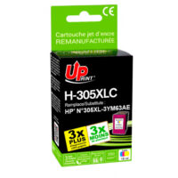 UPRINT CARTOUCHE REMANUFACTUREE HP N°305XL-REMPLACE 3YM63AE COULEUR