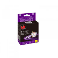 UPRINT CARTOUCHE COMPATIBLE BROTHER LC421XL JAUNE