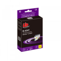 UPRINT CARTOUCHE COMPATIBLE BROTHER LC424 JAUNE