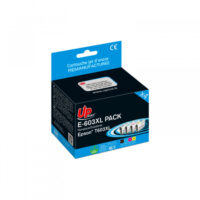 UPRINT PACK 4 CARTOUCHES REMANUFACTUREES EPSON 603XL-REMPLACE C13T03A64010 N/C/M/J