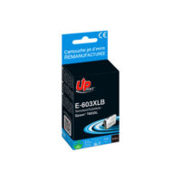 UPRINT CARTOUCHE REMANUFACTUREE EPSON 603XL-REMPLACE C13T03A14010 NOIR