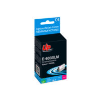 UPRINT CARTOUCHE REMANUFACTUREE EPSON 603XL-REMPLACE C13T03A34010 MAGENTA