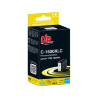 UPRINT CARTOUCHE REMANUFACTUREE CANON PGI-1500XL CYAN