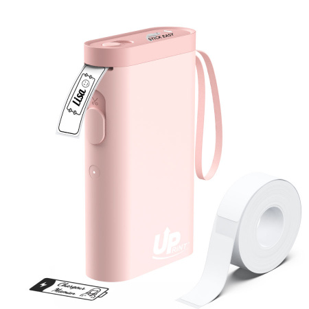 UPRINT ETIQUETEUSE STICK EASY UP21 IMPRIMANTE SANS FIL MONOCHROME-ROSE – Image 2
