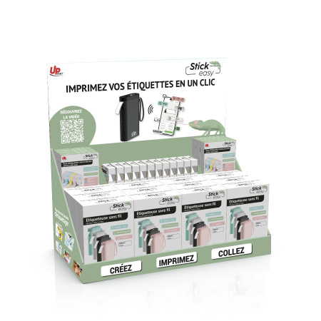 BOX PRET A VENDRE STICK EASY- 12 Imprimantes et scanners> Imprimantes, Imprimantes et scanners + 18 PACKS DE ROULEAUX