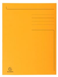 Chemise imprimée 3 rabats Forever® 280gm2 - Orange