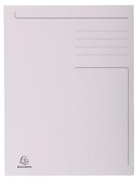 Chemise imprimée 3 rabats Forever® 280gm2 - Folio - Gris