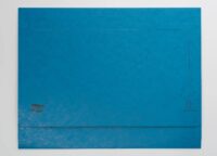 Chemises poche en carte lustrée 225g/m2- A3 - Bleu