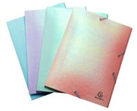 Chemises à élastiques 3 rabats PP Candy Tidy - A4 - Couleurs assorties - New