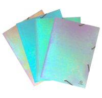Chemises à élastiques 3 rabats PP Candy Tidy - A3 - Couleurs assorties - New