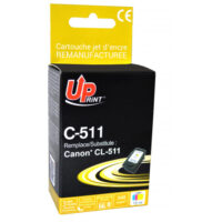 UPRINT CARTOUCHE REMANUFACTUREE CANON CL511