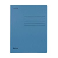 Chemise à rabats carte recyclée A4 - Bleu