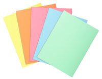 Paquet de 100 sous-chemises SUPER 60 - 22x31cm - Couleurs assorties