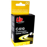UPRINT CARTOUCHE REMANUFACTUREE CANON PG510