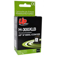 UPRINT CARTOUCHE REMANUFACTUREE HP N°300XL-REMPLACE CC641EE NOIR